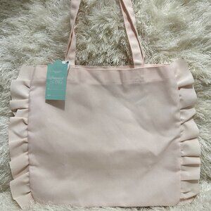 Bath and Body Works Pink Ruffel Bag